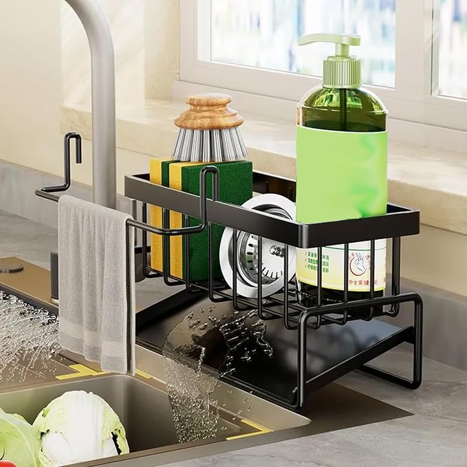 Sponge Holder for Kitchen Sink, Sink Caddy - Image 7