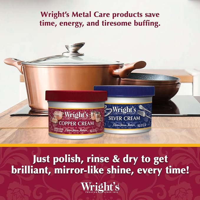 Wright's Copper and Brass Cream Cleaner - Image 7