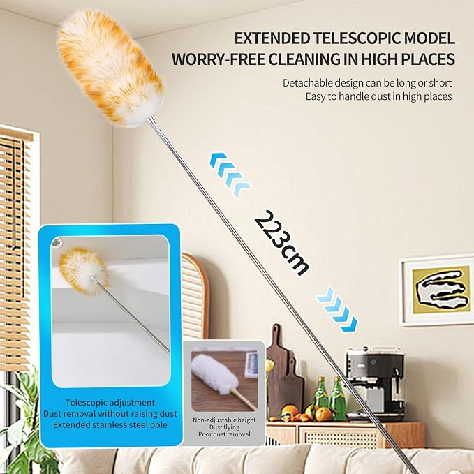 Lambswool Duster for Cleaning - Image 5