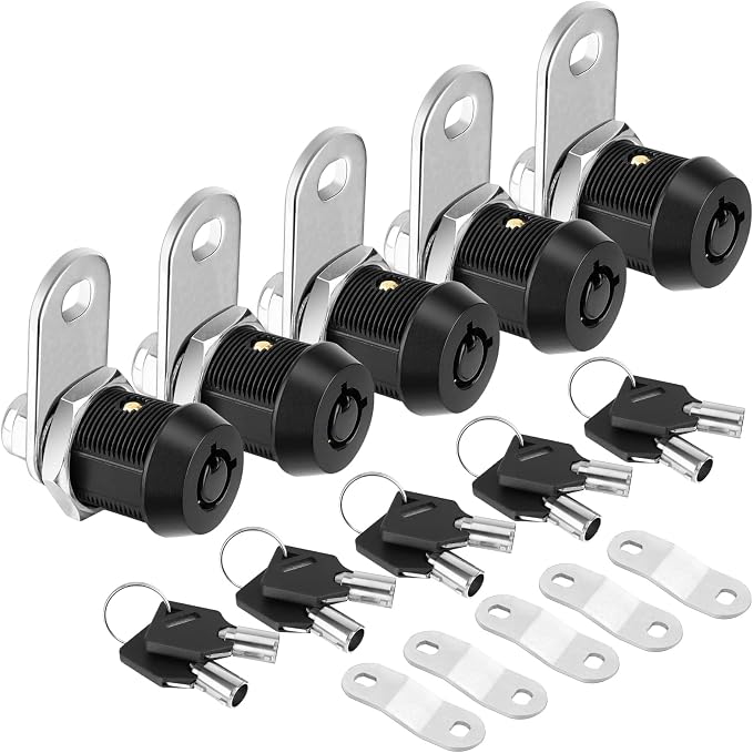 PTEROMY 5 Pack Cabinet Lock by PTEROMY