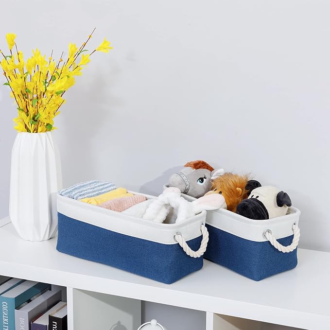 DULLEMELO Toilet Paper Storage Basket, Toilet Paper Basket - Image 5