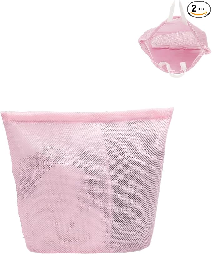 laundry bag with handles mesh laundry bags washing machine laundry totes travel by Unknown