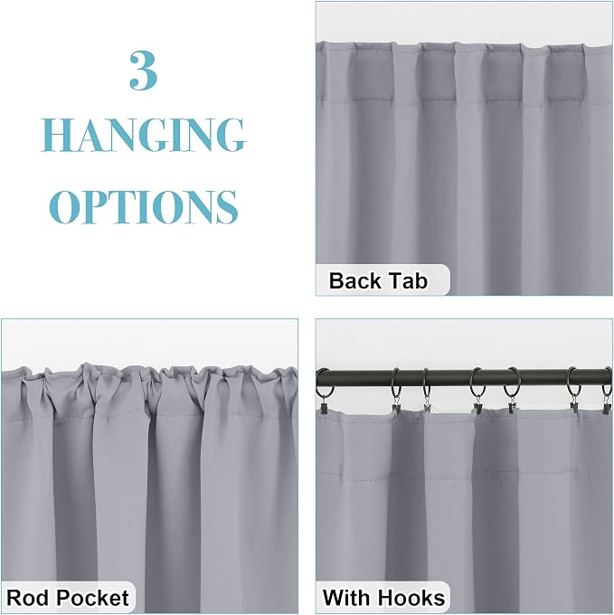 RYB HOME Kitchen Window Curtains - Image 6