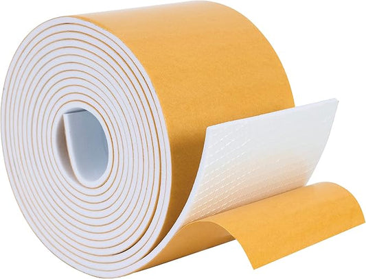 High Density Foam Weather Stripping Door Seal Strip Insulation Tape Roll by DualplexTalvania
