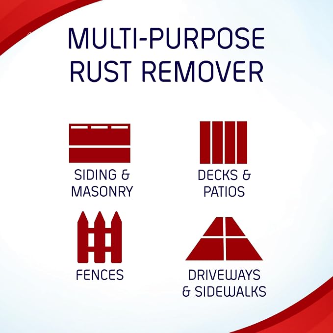 Iron OUT Liquid Rust Stain Remover, Quickly Removes Rust Stains from Concrete - Image 6