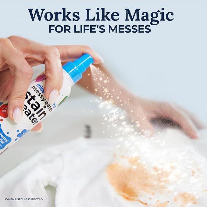 Miss Mouth's Messy Eater Stain Treater Spray - 4oz 3 Pack Stain Remover - - Image 2