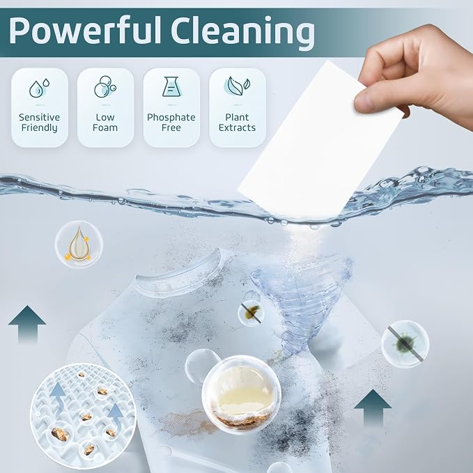 Poesie Laundry Detergent Sheet Fresh Linen Scent 320 Sheets Travel Laundry Kit - Image 4