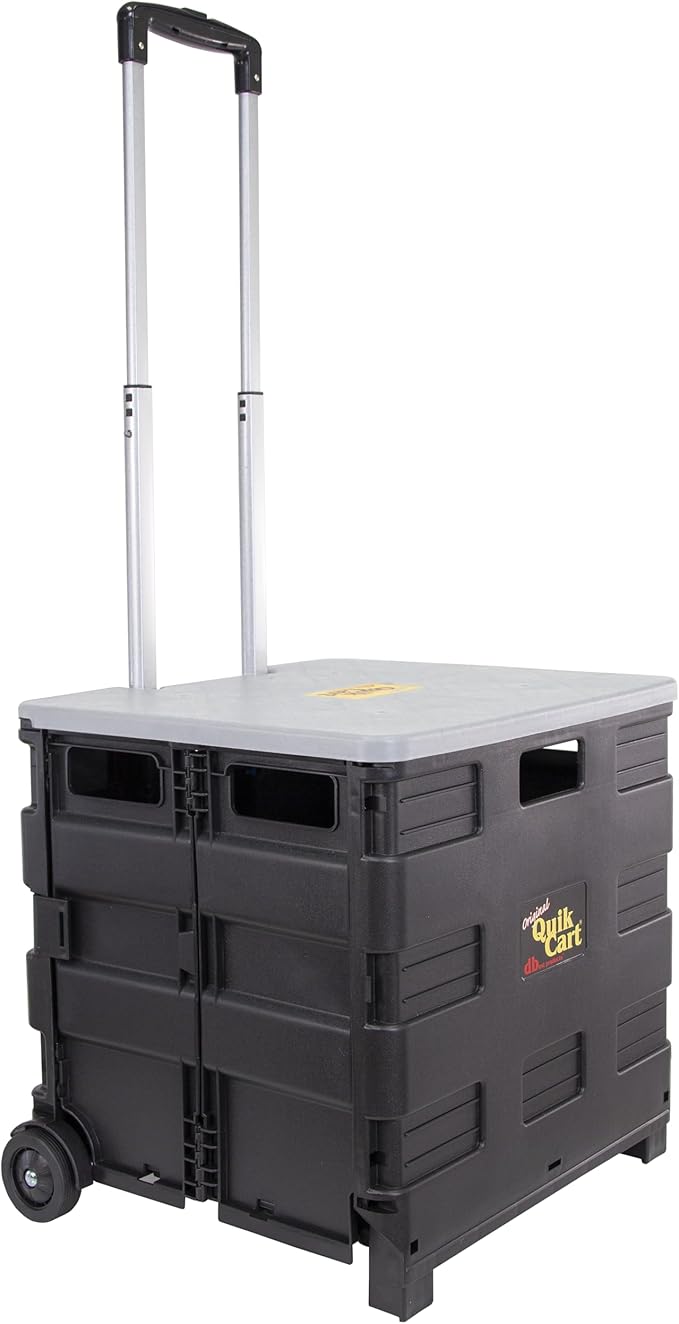 dbest products Quik Cart Collapsible Rolling Crate on Wheels by dbestproductsInc