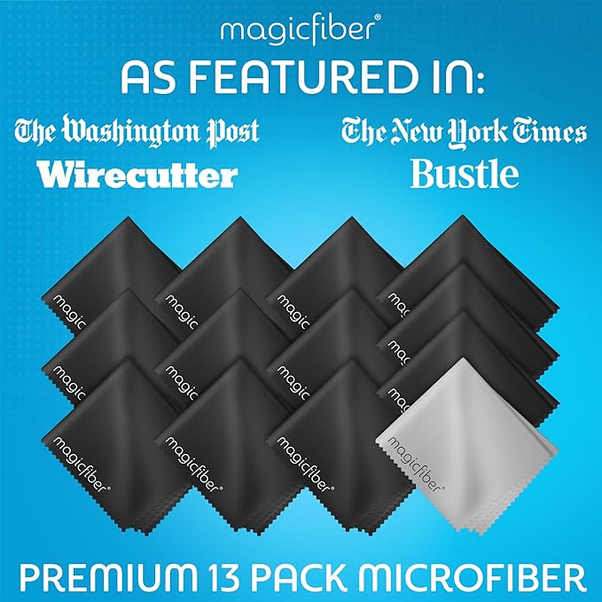 MagicFiber Microfiber Cleaning Cloth, 13 Pack - Image 3
