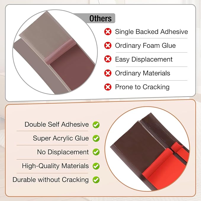 Floor Transition Strip Self Adhesive Vinyl Door Threshold - Image 4