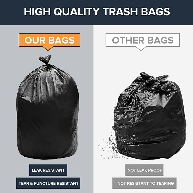 ToughBag 55-60 Gallon Heavy Duty Trash Bags - Image 3