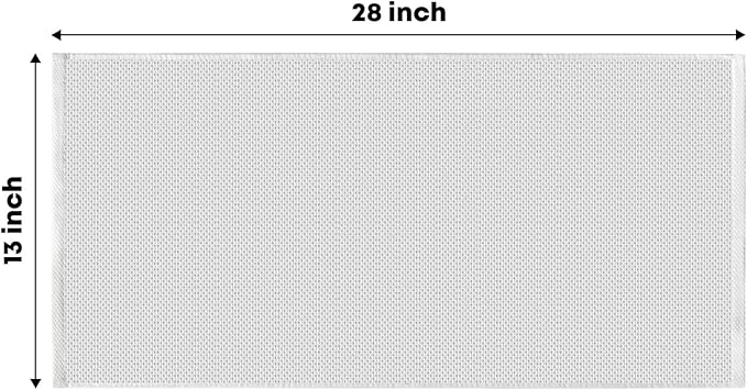 Artoid Mode 100% Cotton Light Grey Waffle Weave Kitchen Dish Cloths, 13x28 Inch - Image 6