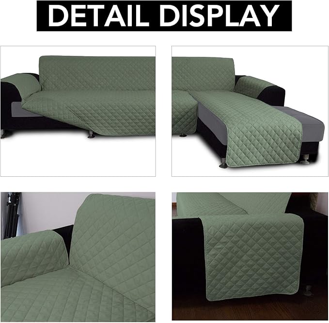 Easy-Going Sofa Slipcover L Shape Sofa Cover Sectional Couch Cover Furniture - Image 3