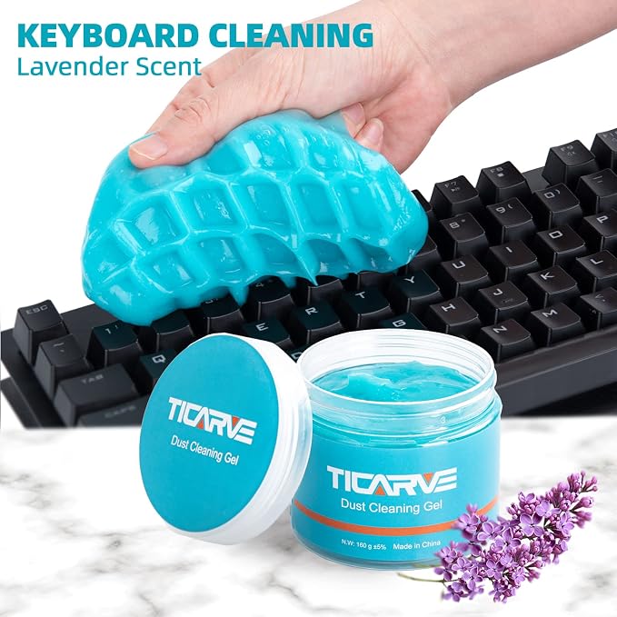 TICARVE Cleaning Gel for Car Detail Tools Car Cleaning Automotive Dust Air Vent - Image 7