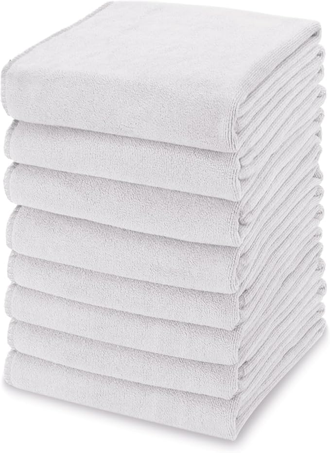 kimteny 13x28 Inches Kitchen Cloth Dish Towels, 400 GSM Premium Dishcloths by kimteny