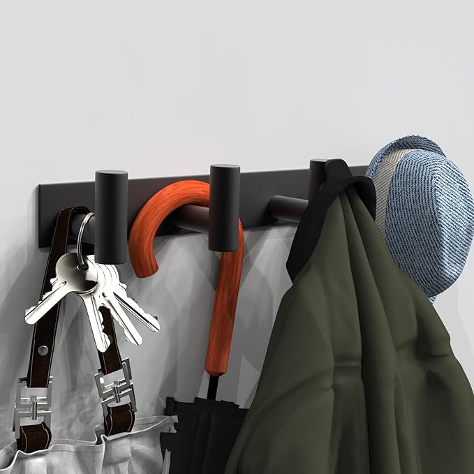 VAEHOLD Hat and Coat Wall Mount Rack - Image 3