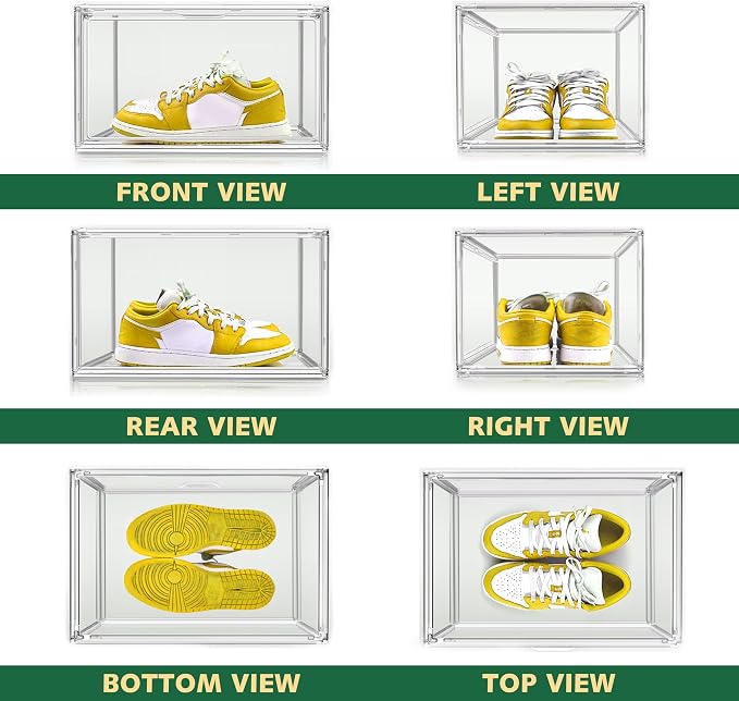 12 Pack Thicken Shoe Rack Organizer - Image 4