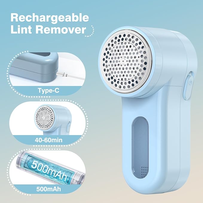 Fabric Shaver Lint Shaver, Electric Lint Remover - Image 4