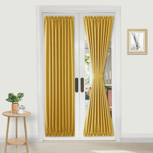 DWCN French Door Curtain by DWCN