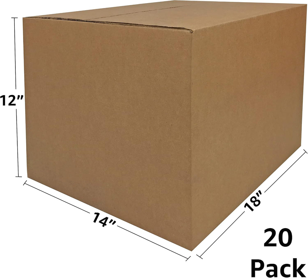 uBoxes Moving Boxes Bundle of 18"x14"x12" (Medium Boxes - Pack...