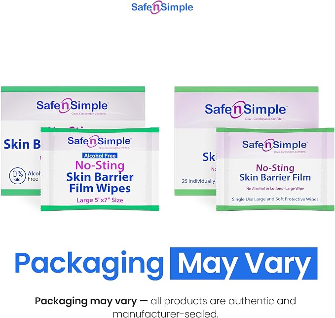 Safe n' Simple Skin Barrier Wipes - Image 2