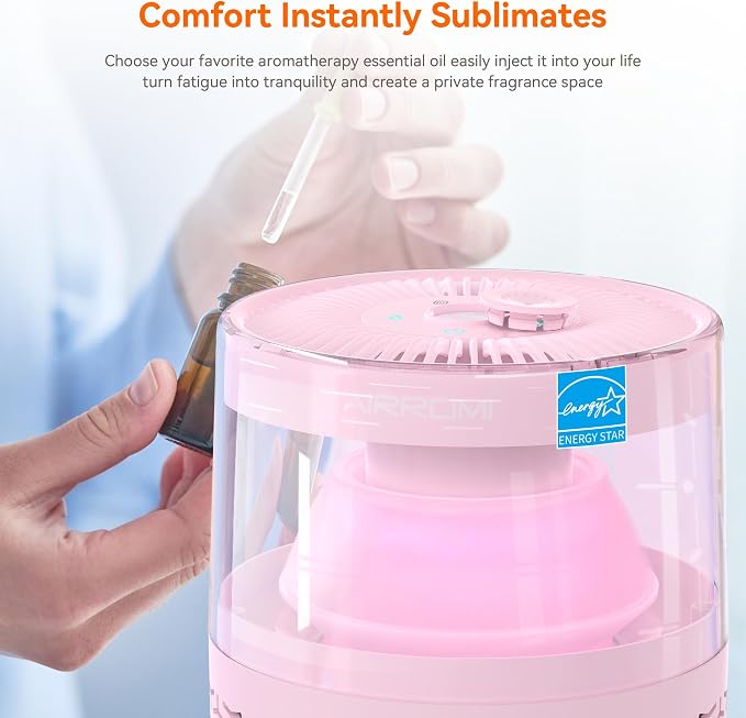 AIRROMI Air Purifiers for Bedroom Home, Activated Carbon Filter Cleaner - Image 6