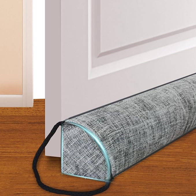 QUOLIX Triangle Under-Door Draft Stopper, 36 Inch Noise Blocker, Weighted by QUOLIX