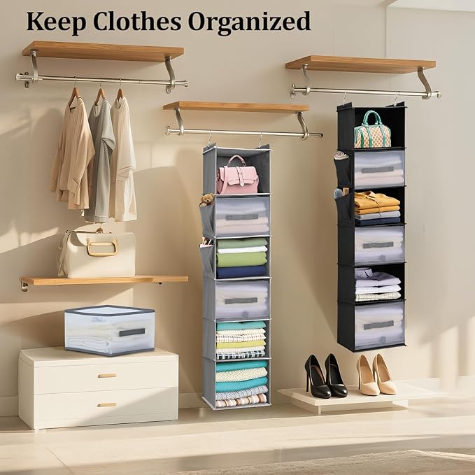 6-Tier Hanging Closet Organizer - Image 2
