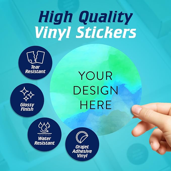 100 Custom Vinyl Stickers - Image 3