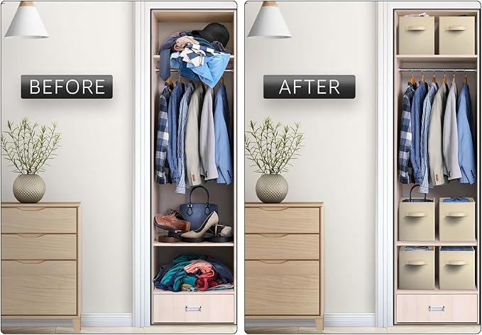 Sorbus Fabric Storage Cubes - Image 7