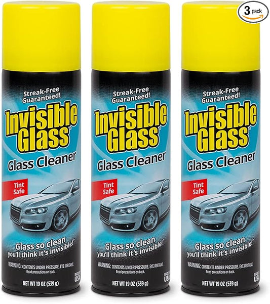Invisible Glass 91164-3PK Premium Aerosol Glass and Window Cleaner by InvisibleGlass