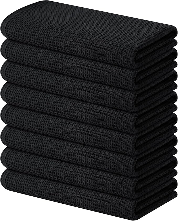 Homaxy 100% Cotton Waffle Weave Kitchen Towels by Homaxy
