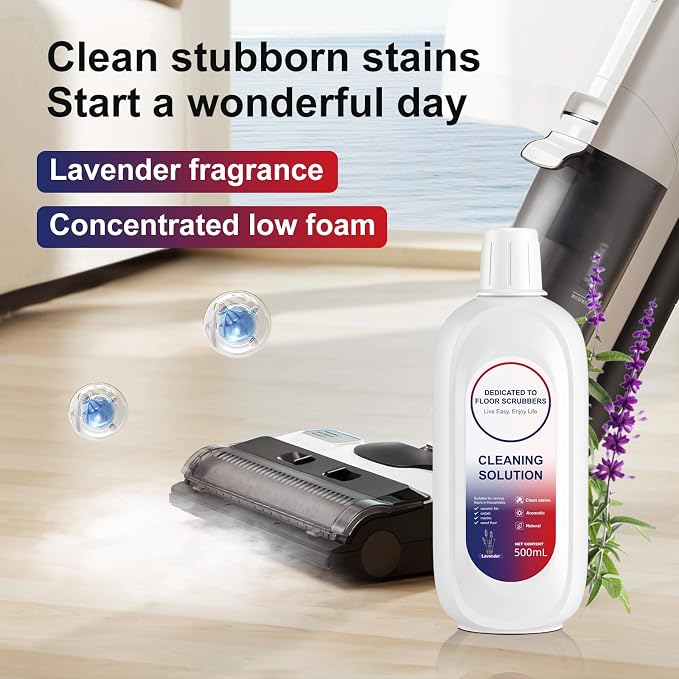 Floor Cleaning Solution 500ml Lavender Fragrance Cleaning Solution Refill - Image 5