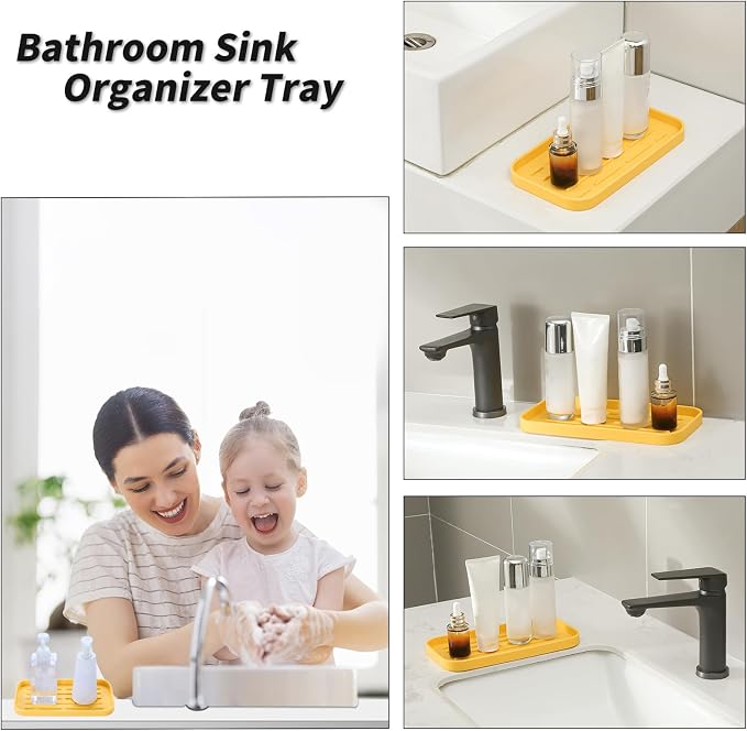 Silicone Kitchen Sink Organizer Tray - Image 4