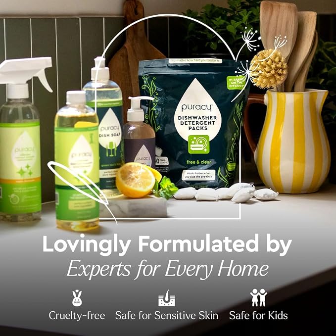 Puracy Body Wash Refill, Natural Body Wash, 98.6% Pure Plant Ingredients - Image 5