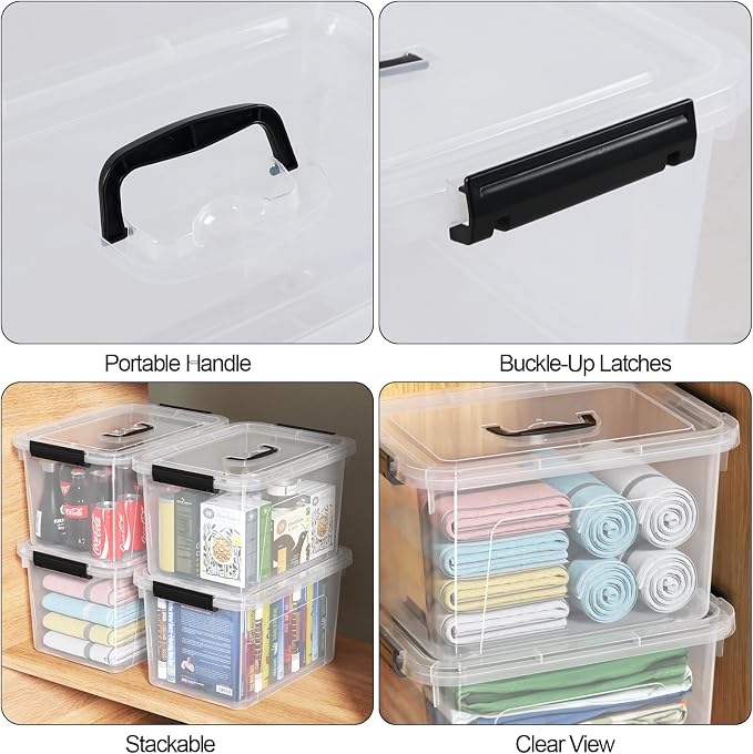 18 Quart Plastic Storage Bins - Image 3