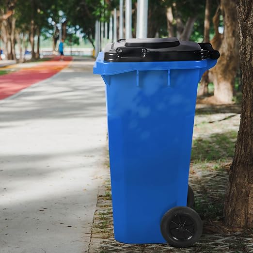 32 Gallon Trash Can Outdoor Recycling Bin - Image 4