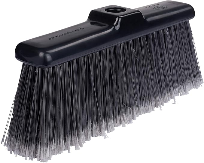 Black Kitchen Broom with Adjustable Handle - Image 5
