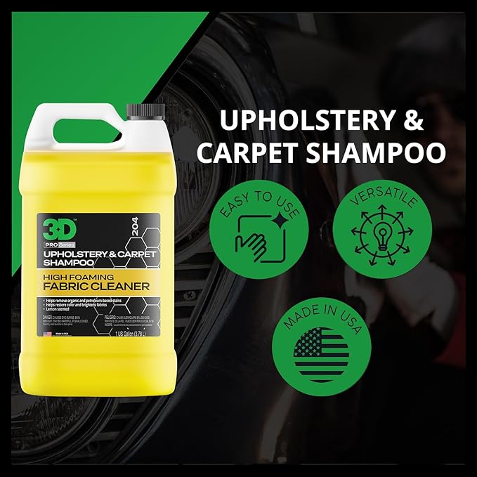 3D Upholstery & Carpet Shampoo - Image 4