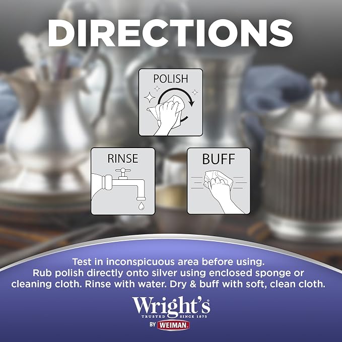 Wright's Silver Cleaner and Polish Cream - Image 7
