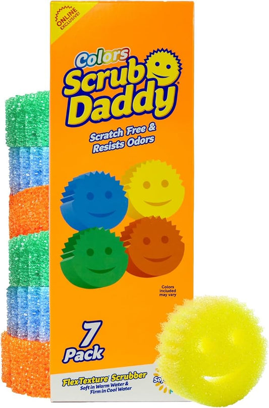Scrub Daddy Scratch-Free Multipurpose Kitchen Sponges by ScrubDaddy