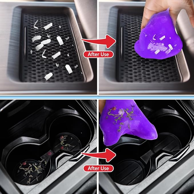 Car Cleaning Gel, 2 Pack Car Cleaning Putty, Universal Auto Deatiling Tools - Image 4