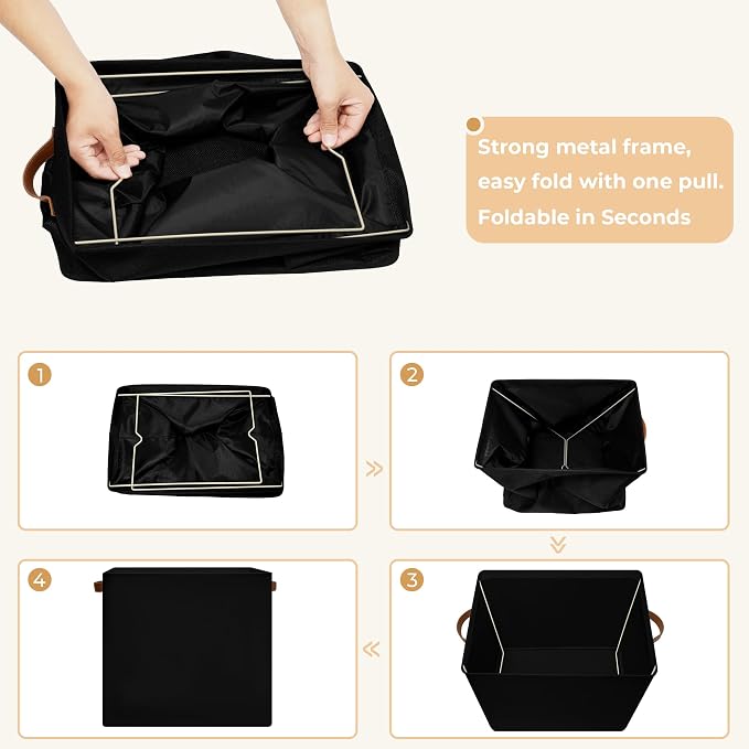 GRANNY SAYS Large Storage Baskets, Closet Storage Bins, Collapsible Storage Bin - Image 7