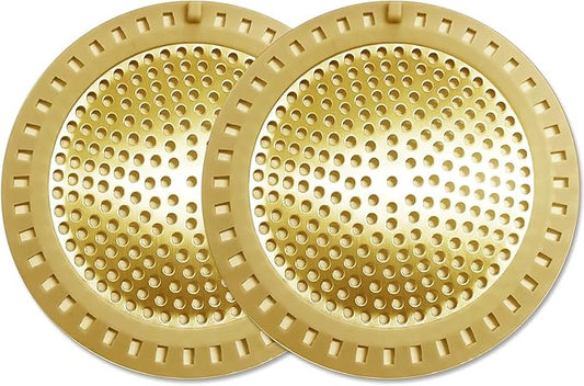 2PCS Hair Catcher Shower Drain/Strainer/Cover/Filter/Trap, Bathtub Drain Cover by Seatery