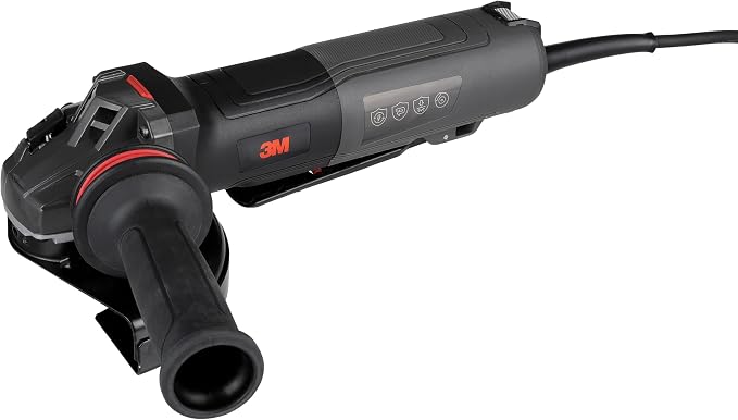 3M Electric Angle Grinder, 6 in Paddle Switch, by 3MIndustrial