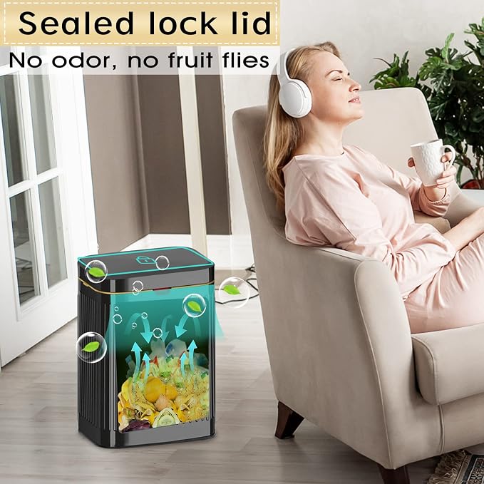 GloDeals Kitchen Hanging Trash Can - Image 5