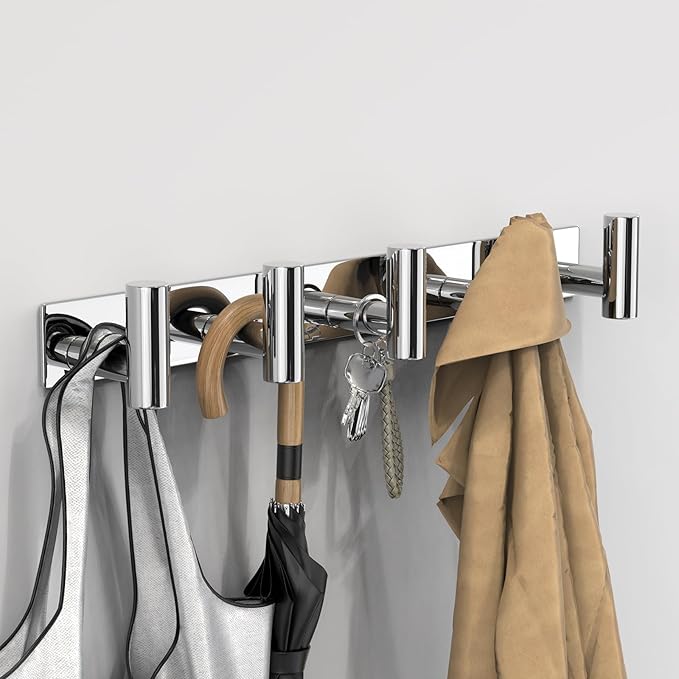 VAEHOLD Hat and Coat Wall Mount Rack - Image 2