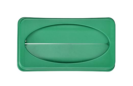 Alpine 23 Gallon Slim Trash/Recycling BIN Swing LID Green - Image 4