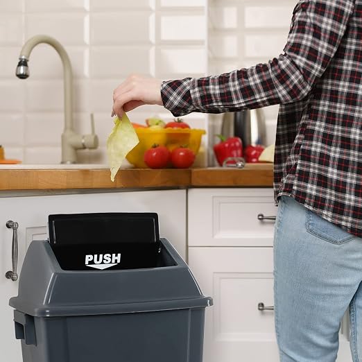 Morcte 4-Pack 13 Gallon Kitchen Trash Can - Image 6