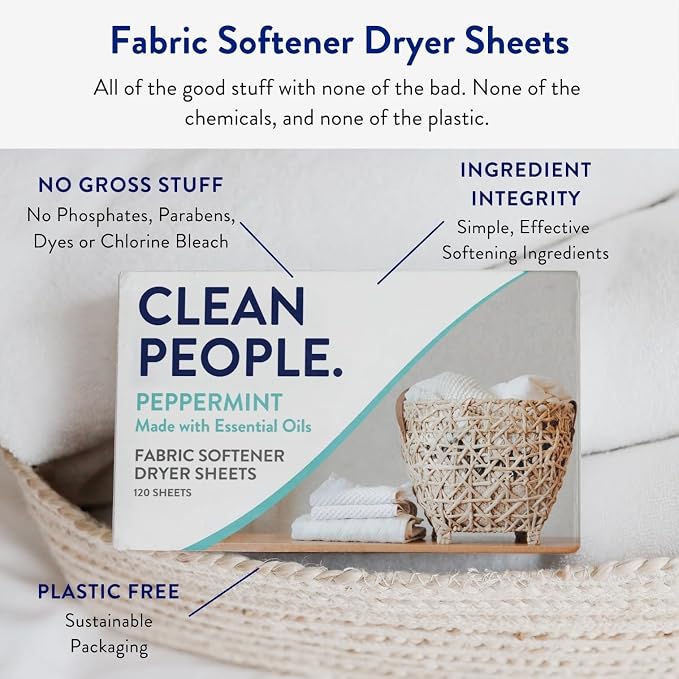 The Clean People Fabric Softener Sheets - Image 3